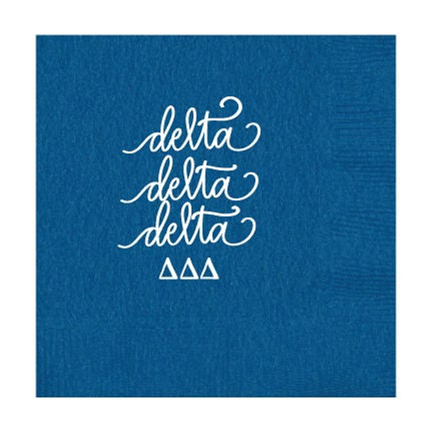 Sorority Beverage Napkins