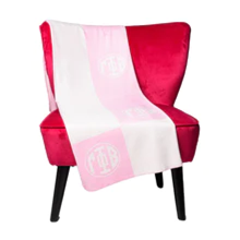 Load image into Gallery viewer, Circle Monogram Sorority Blanket
