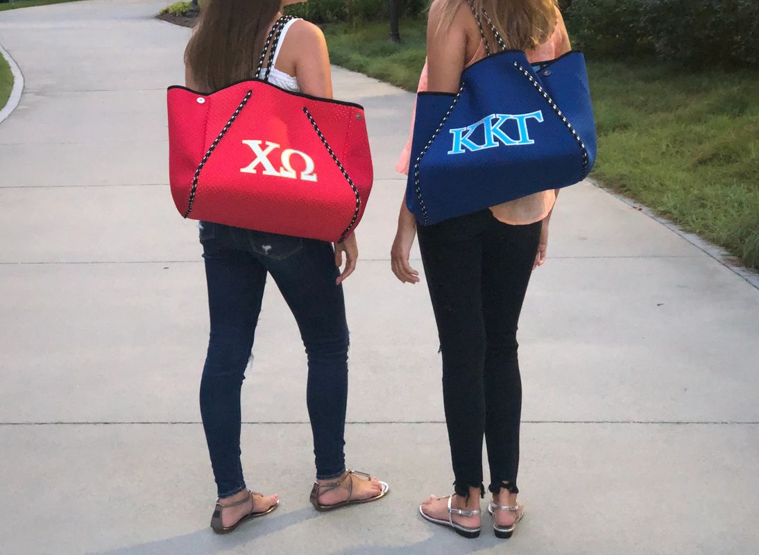 Sorority Neoprene Tote