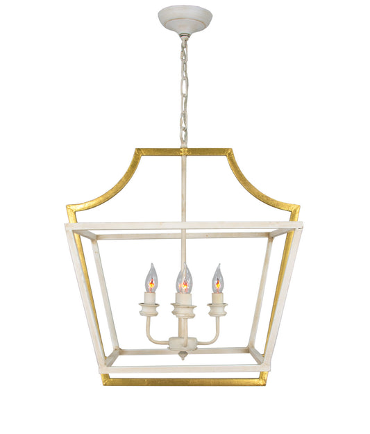 Cream & Gold Lantern