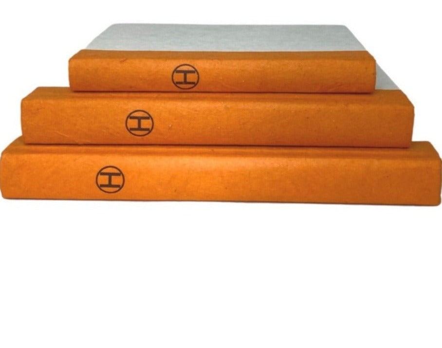 Decorative Books: Orange H Stack
