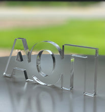 Load image into Gallery viewer, Sorority Acrylic Shelf Letters
