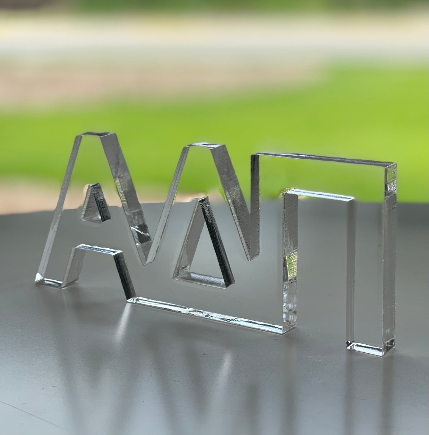 Sorority Acrylic Shelf Letters