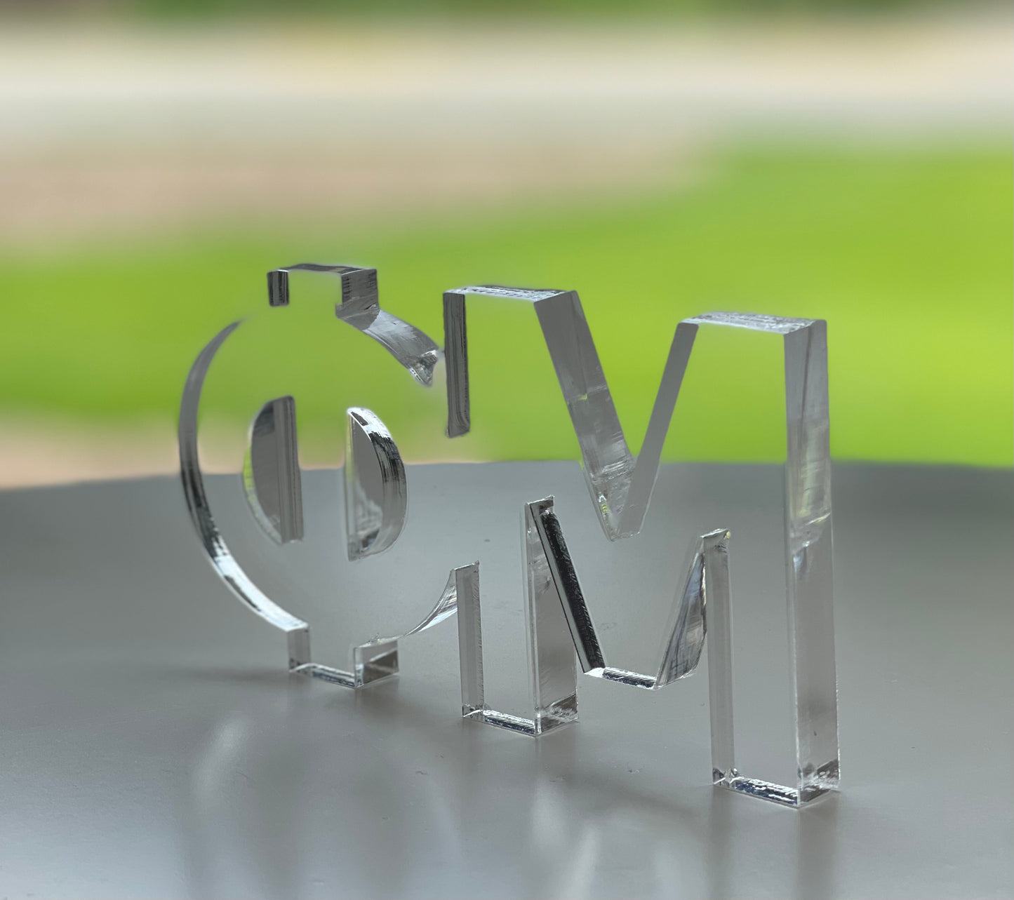 Sorority Acrylic Shelf Letters