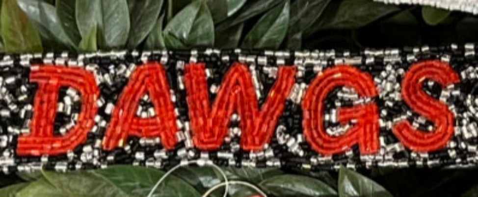 2021-2022 UGA National Champs Beaded Purse Strap