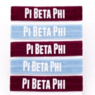 Sorority Hair Tie Set