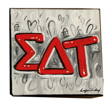 Load image into Gallery viewer, Sorority Graffiti Canvas
