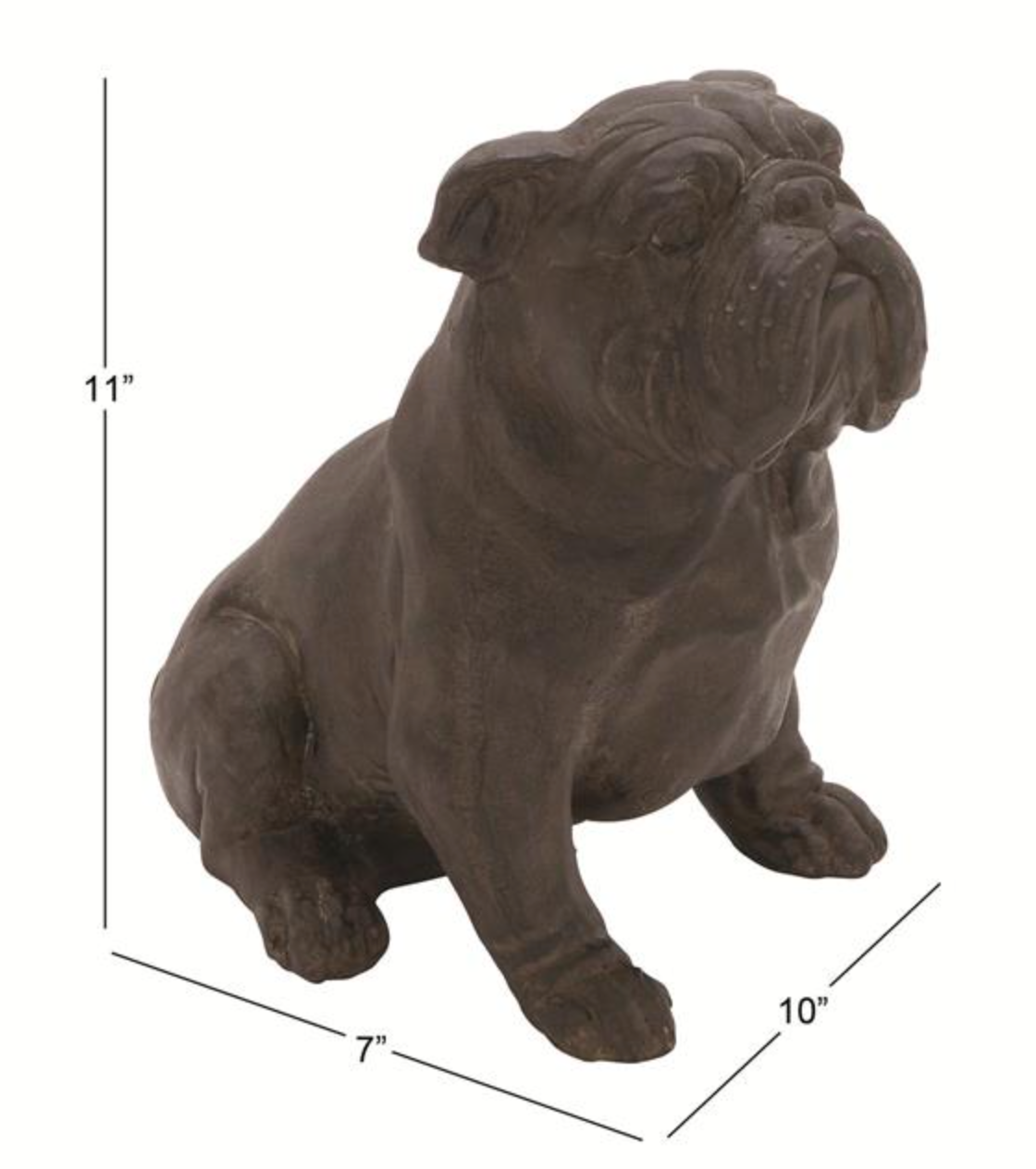 Bulldog Statue