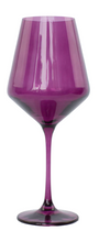 Load image into Gallery viewer, Estelle Amethyst Wine Stemware
