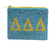 Load image into Gallery viewer, Beaded Sorority Coin Purse
