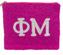 Load image into Gallery viewer, Beaded Sorority Coin Purse
