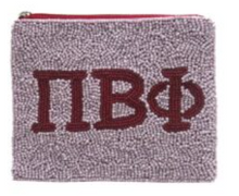 Load image into Gallery viewer, Beaded Sorority Coin Purse
