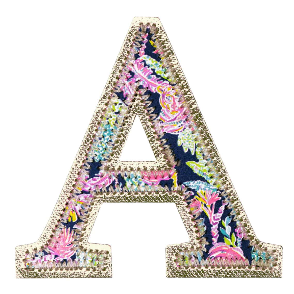 Lilly Pulitzer Monogram Sticker