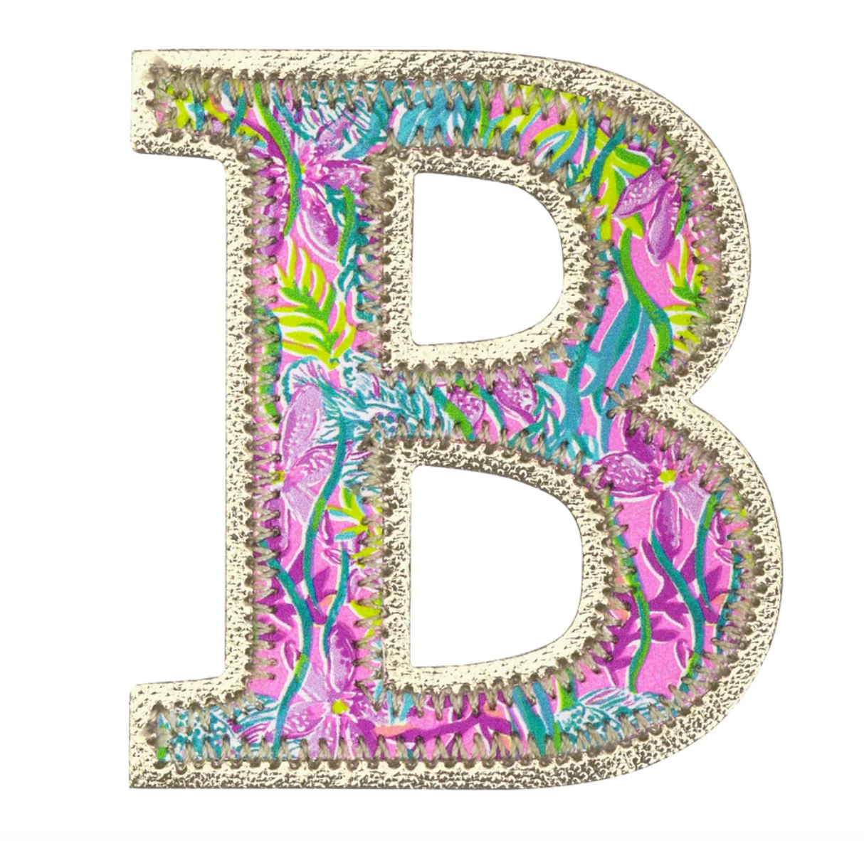 Lilly Pulitzer Monogram Sticker