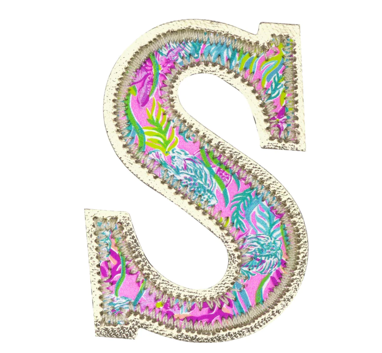 Lilly Pulitzer Monogram Sticker