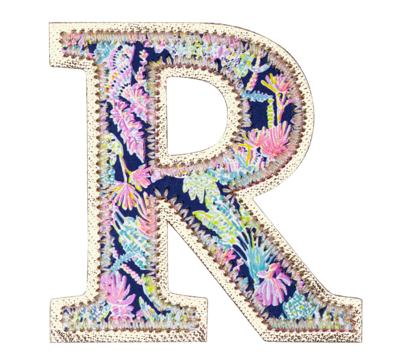 Lilly Pulitzer Monogram Sticker