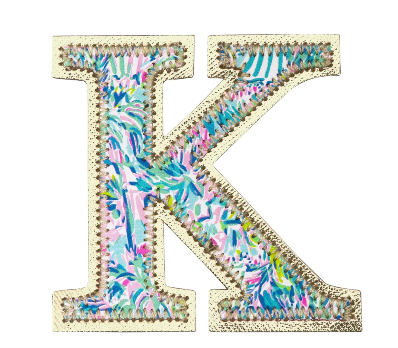 Lilly Pulitzer Monogram Sticker