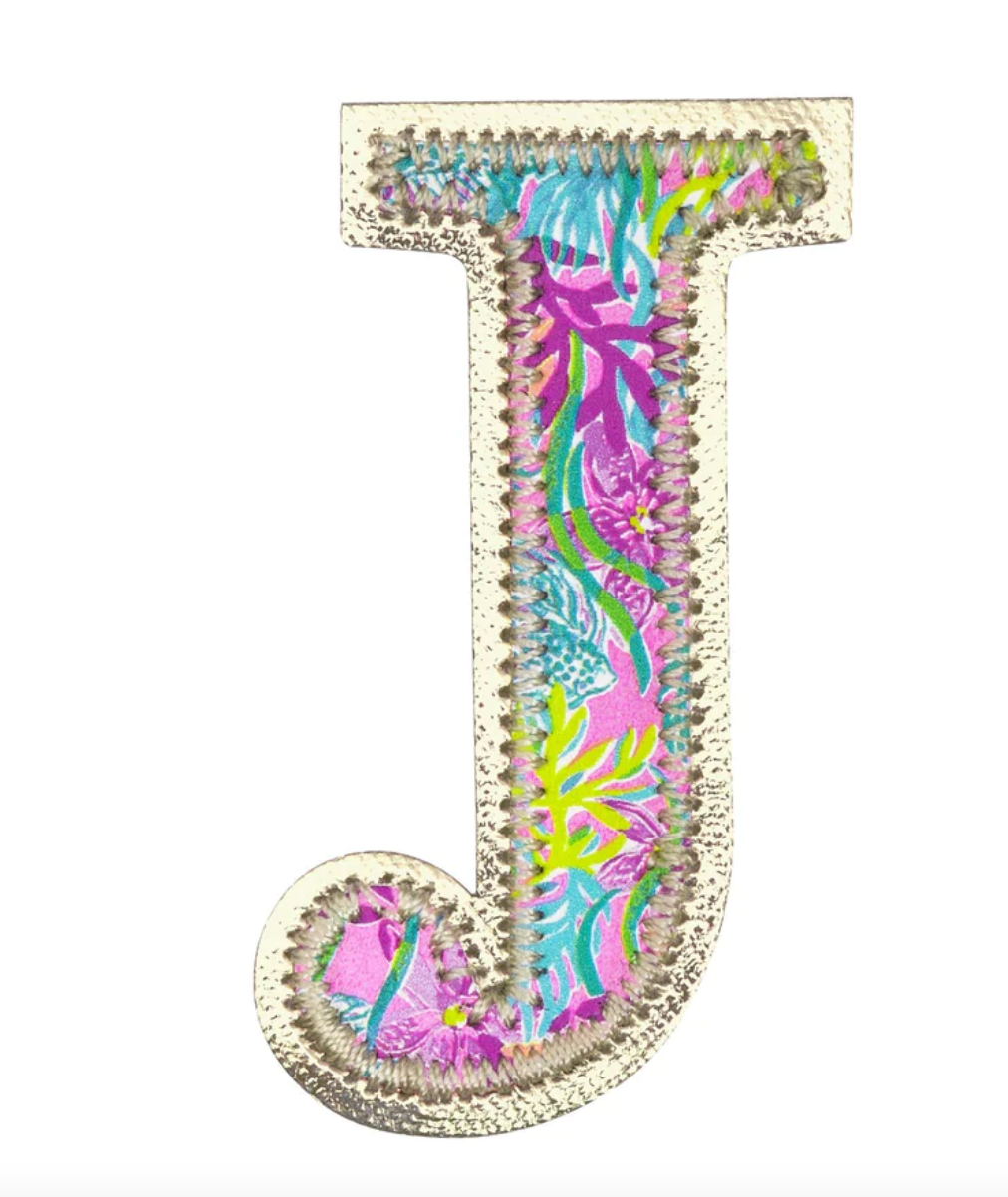 Lilly Pulitzer Monogram Sticker