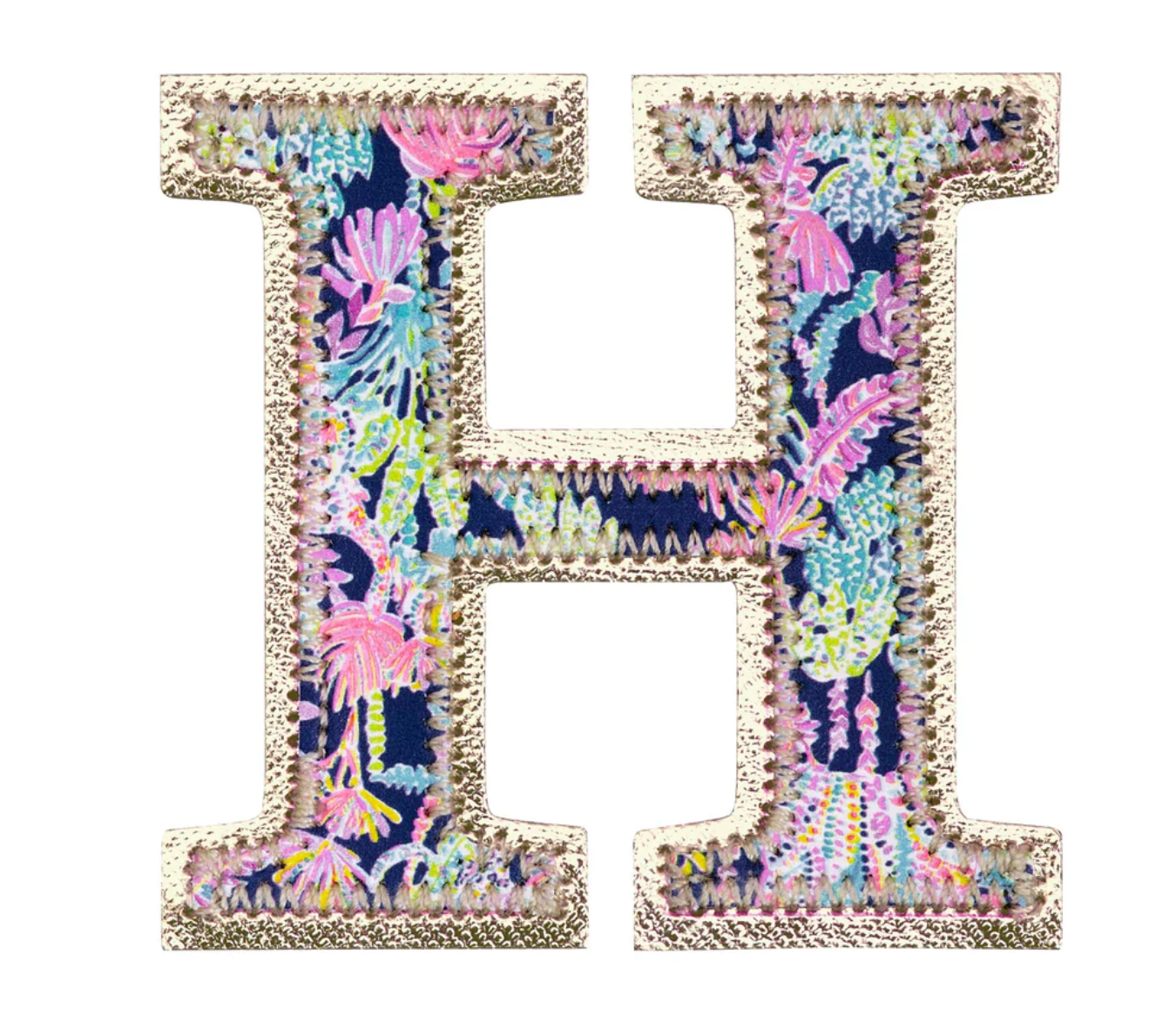 Lilly Pulitzer Monogram Sticker