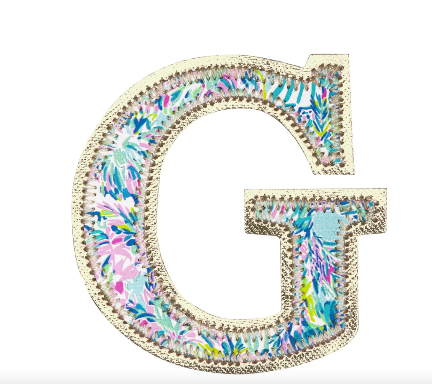 Lilly Pulitzer Monogram Sticker
