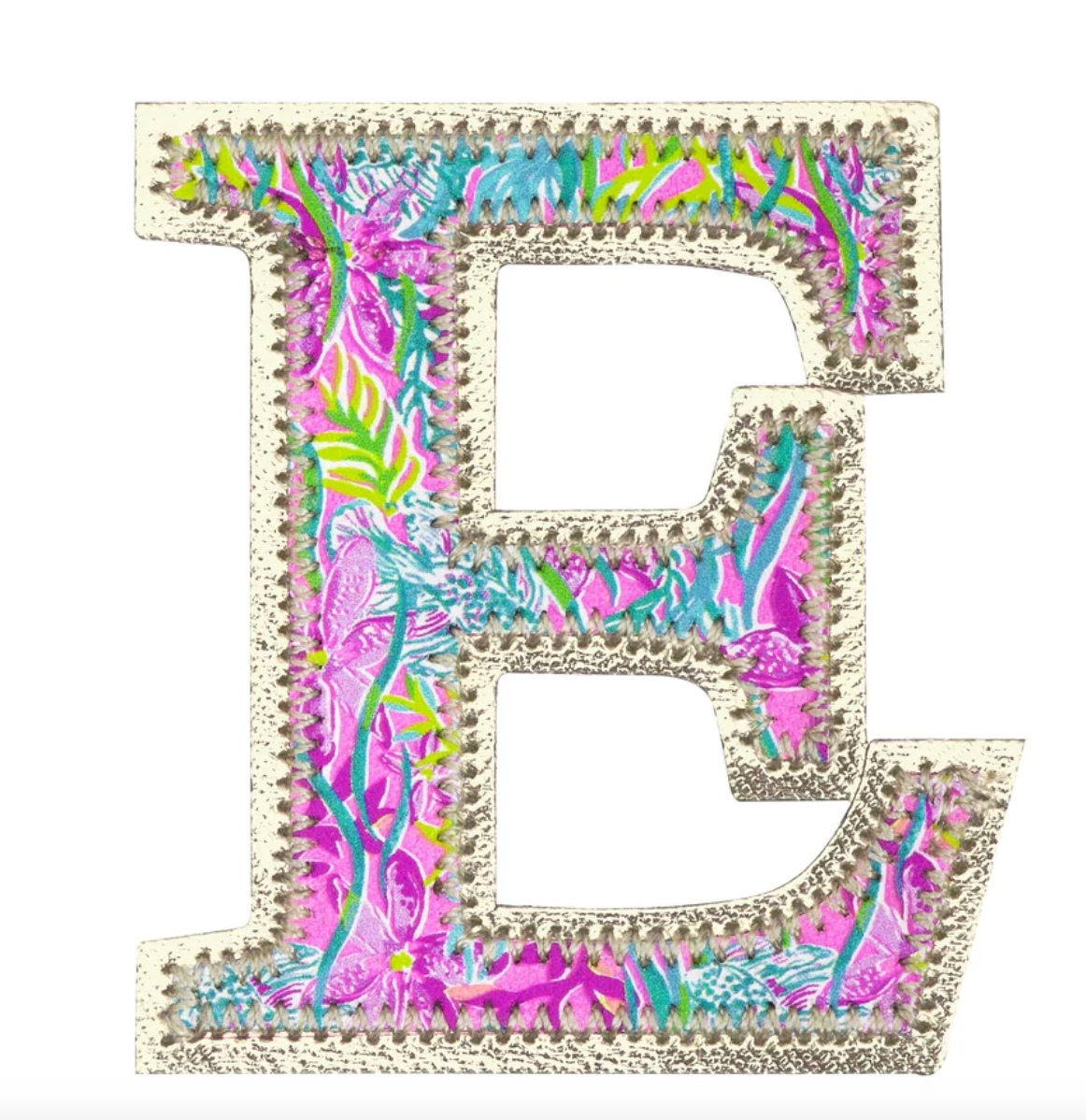 Lilly Pulitzer Monogram Sticker