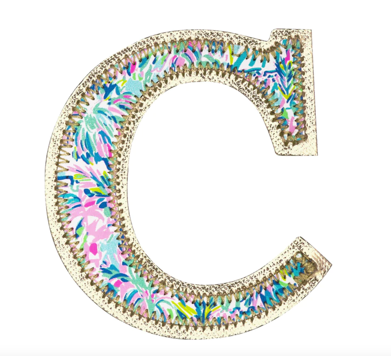 Lilly Pulitzer Monogram Sticker