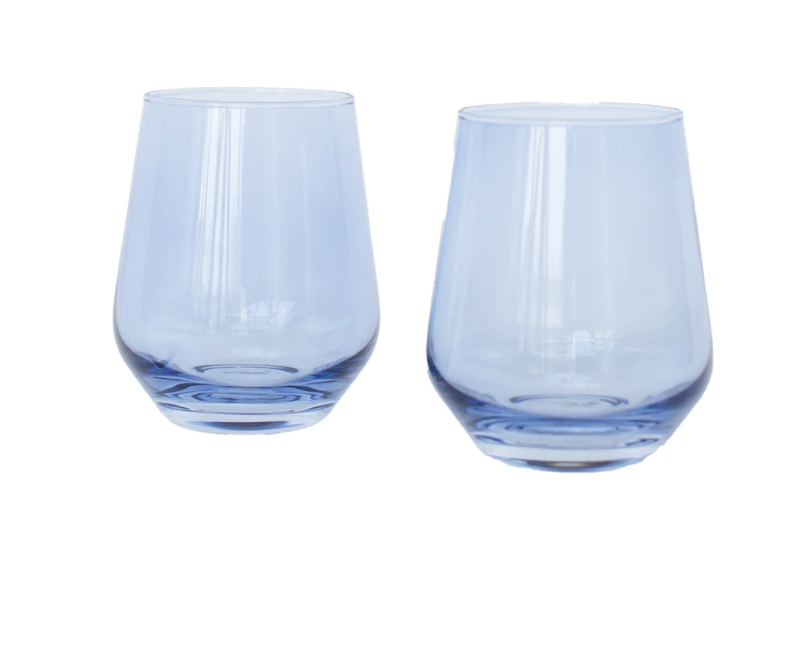 Estelle Cobalt Blue Stemless Glass