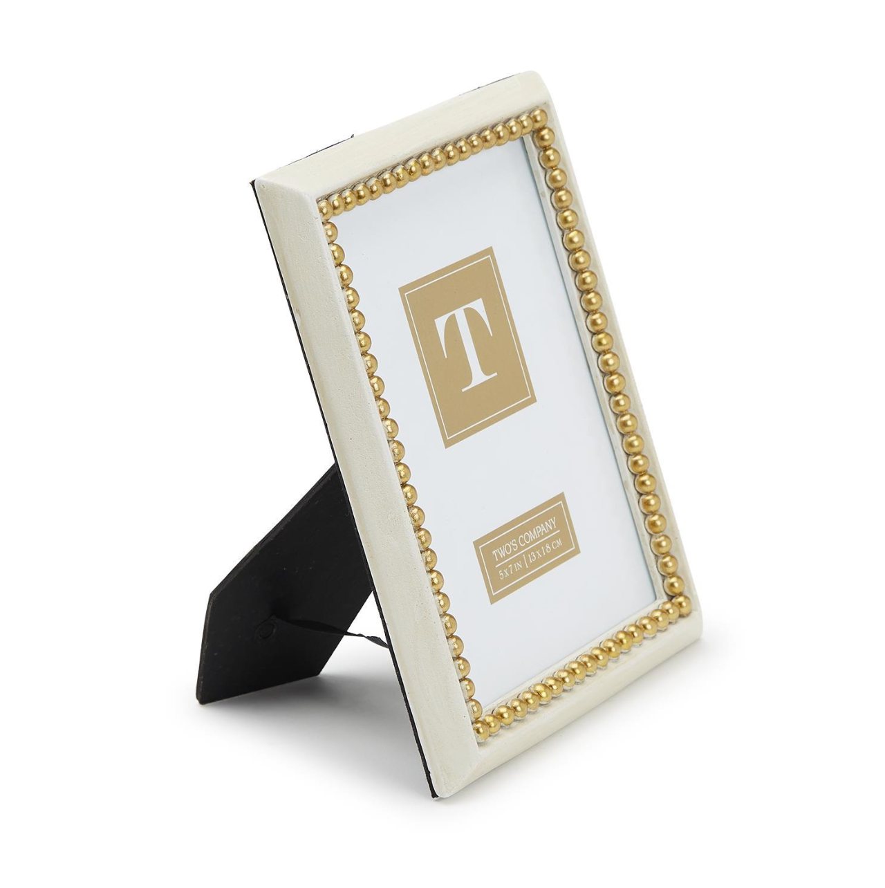 Gold Beaded 5x7 Photo Frame