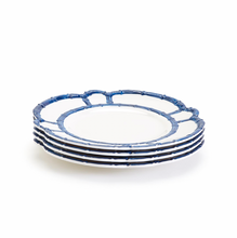 Load image into Gallery viewer, Blue Bamboo Dinner Plate
