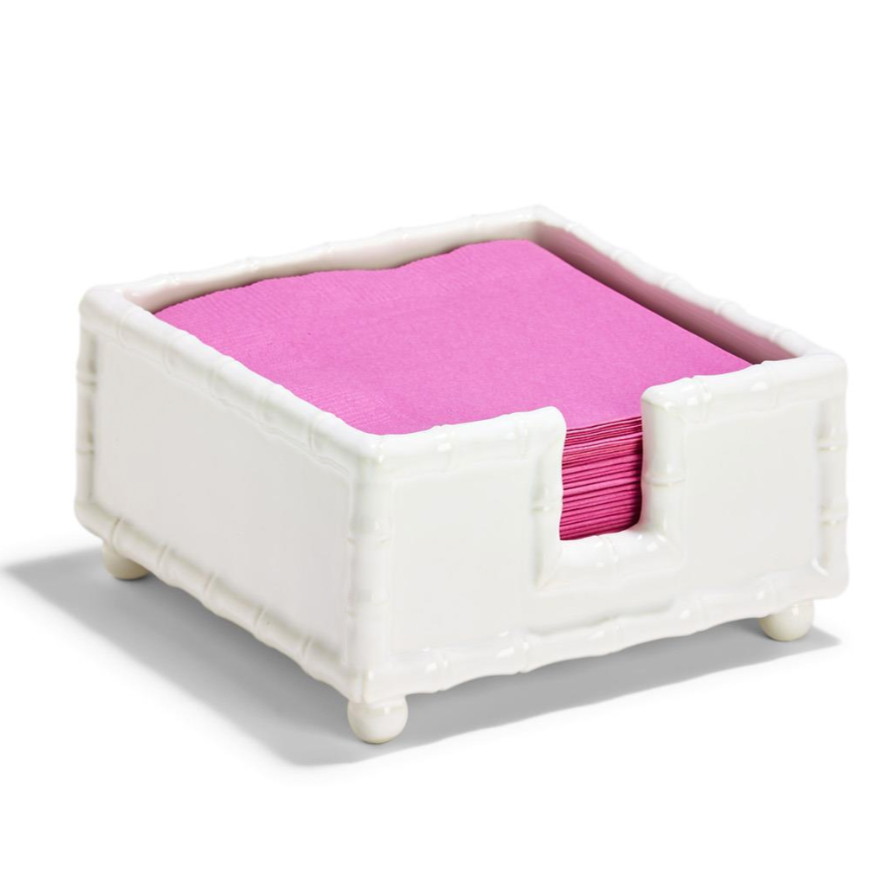 Faux Bamboo Napkin Holder