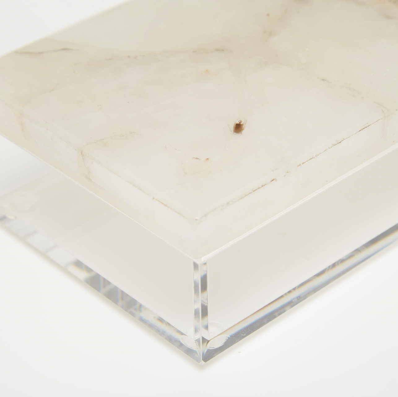 White Quartz Box - 2 sizes
