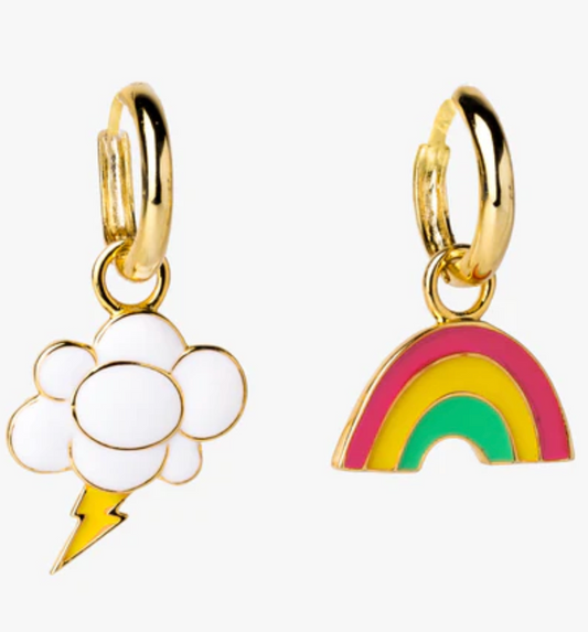 Rainbow & Cloud Earrings