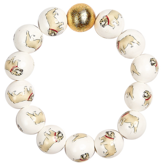 Bulldog Game Day Bracelet