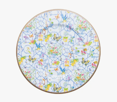 Wonderland Enameled Charger (4pk)