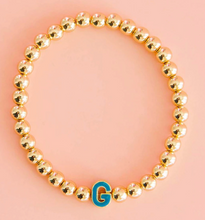 Load image into Gallery viewer, Monica Initial Bracelet
