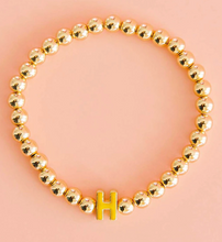 Load image into Gallery viewer, Monica Initial Bracelet
