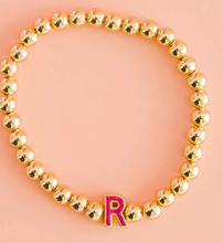Load image into Gallery viewer, Monica Initial Bracelet
