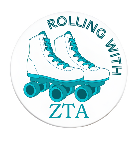 Zeta Tau Alpha Button