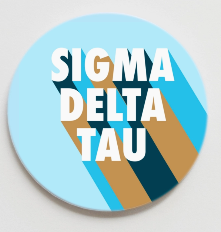 Sigma Delta Tau Button