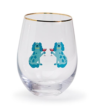 Animal Party Stemless Glass