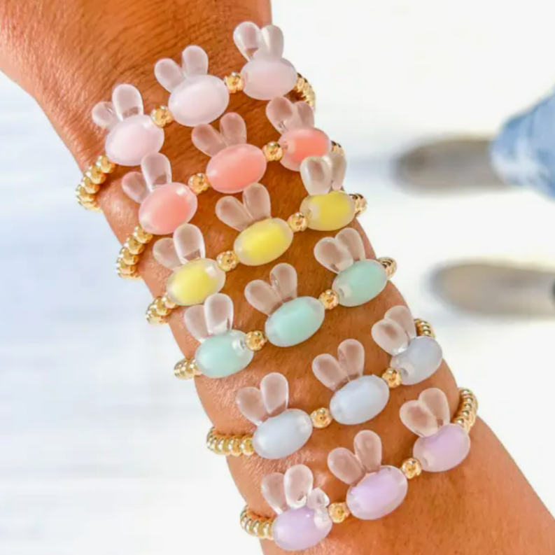 Easter Bunny Kids Bracelet