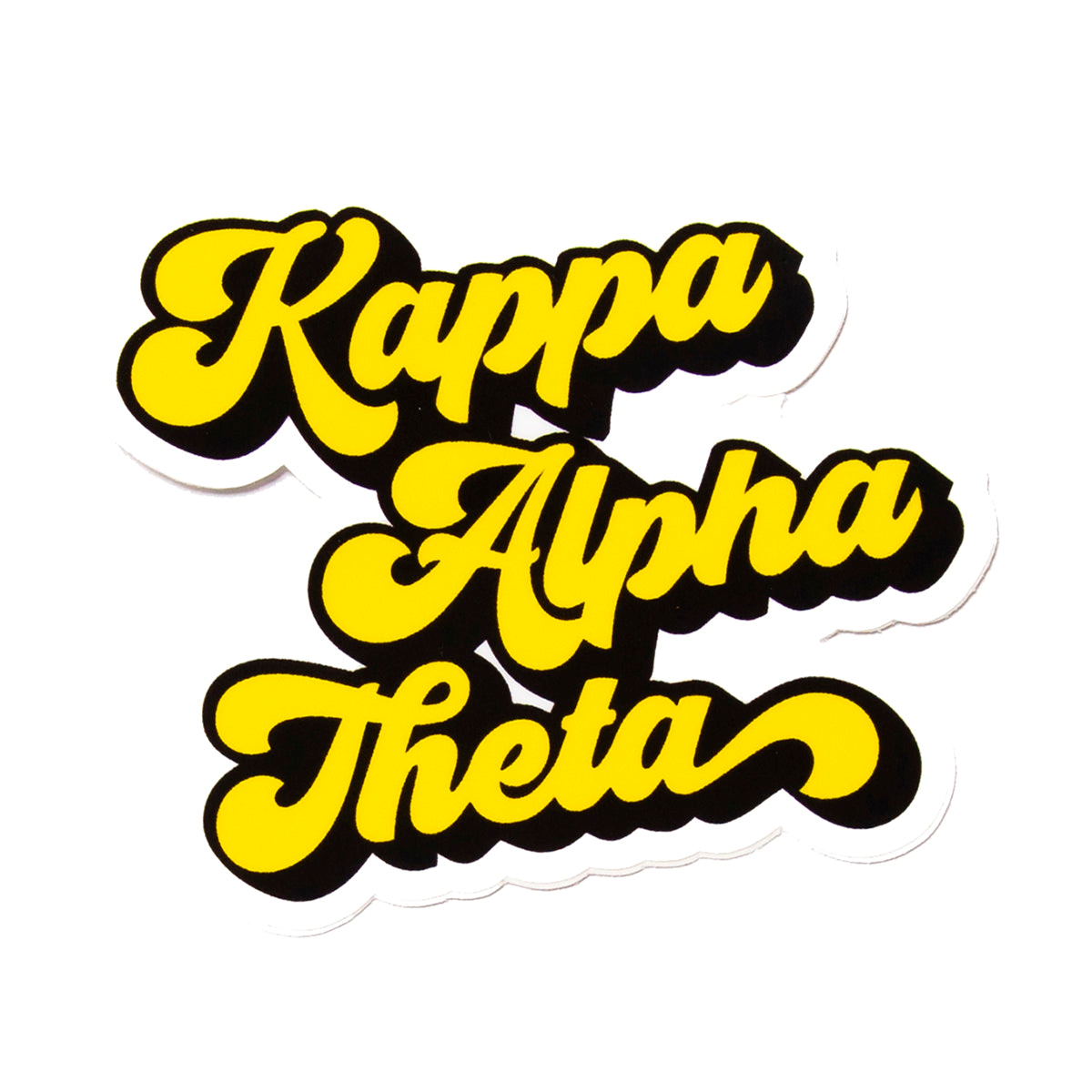 Sorority Retro Decal