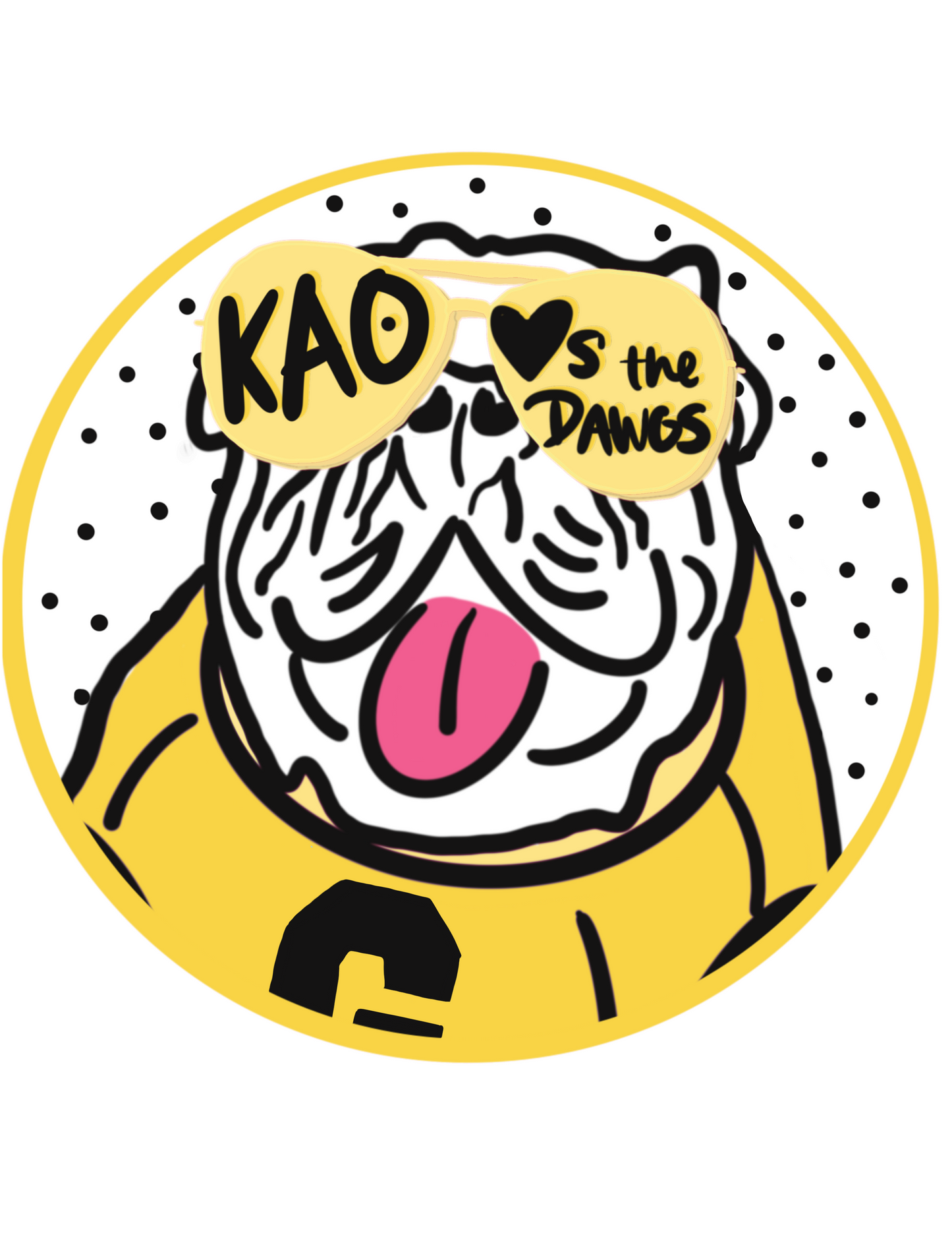 Sorority Game Day Buttons