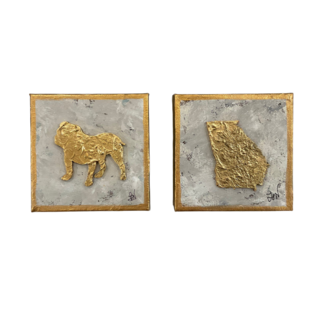 UGA Medallion Mini Canvases