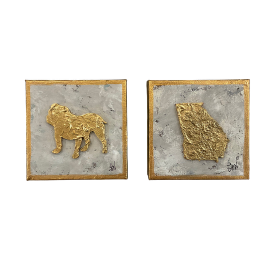 UGA Medallion Mini Canvases