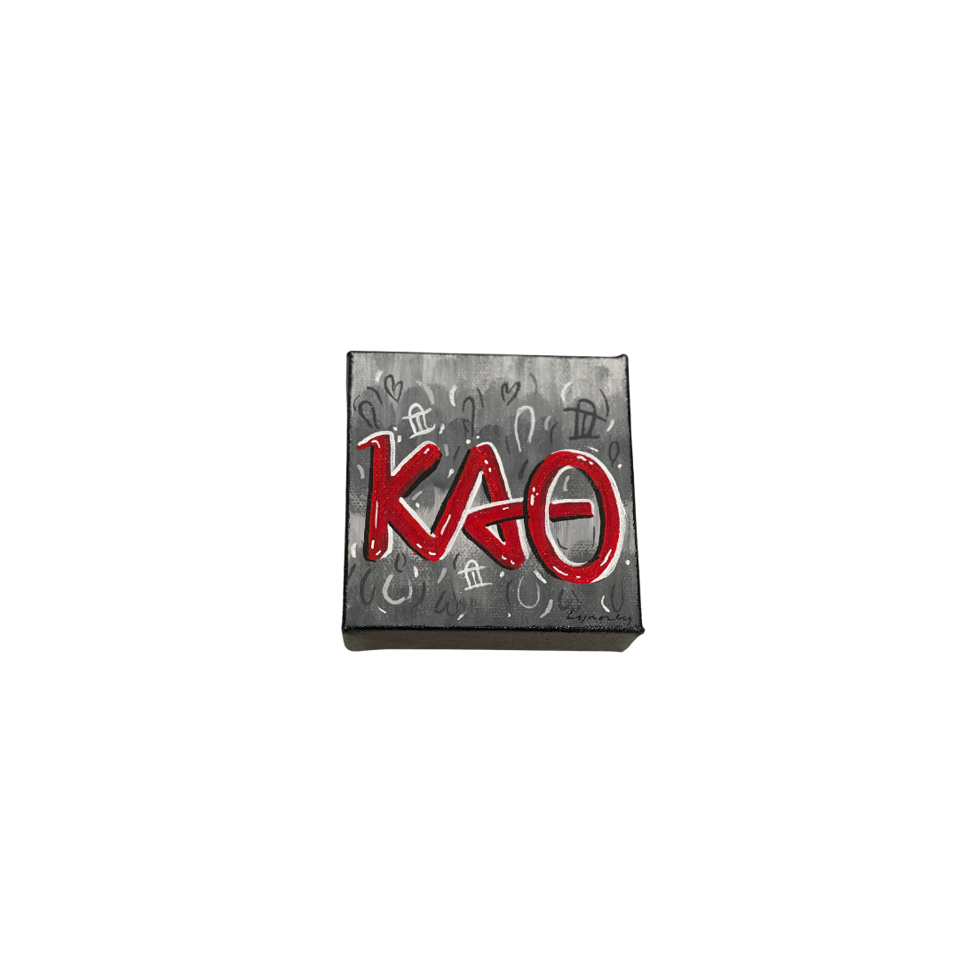 Sorority Graffiti Canvas