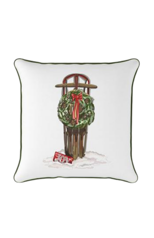 Holiday Sled Pillow