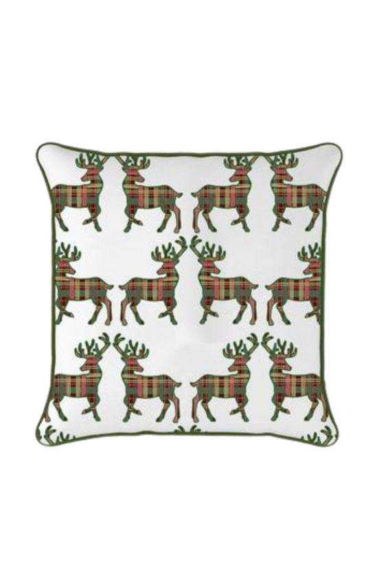 Herd of Reindeer 20"x20" pillow