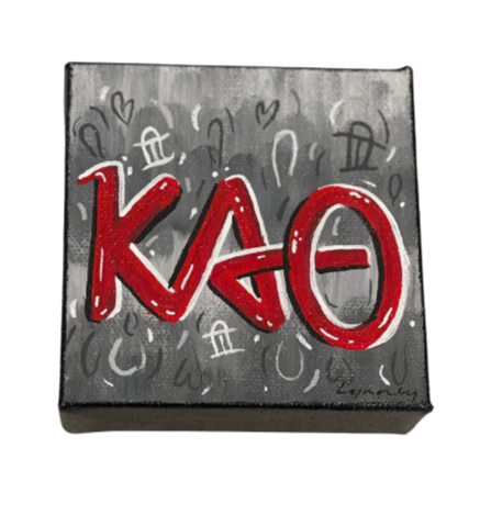 Sorority Graffiti Canvas