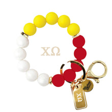 Load image into Gallery viewer, Sorority Hands Free Key Chain Wristlet
